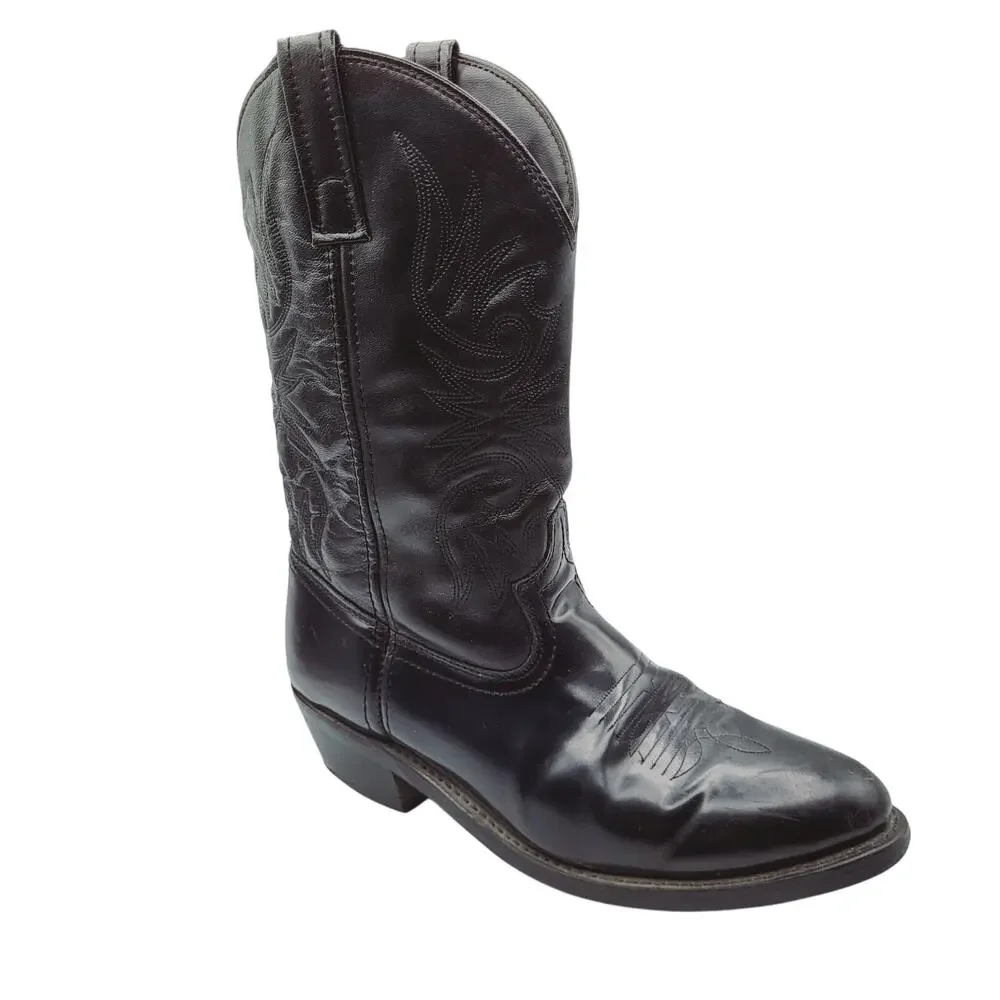 Laredo Dan Post Paris Mens R Toe Western Boots 4240 Size 10D